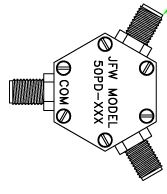 thumbnail image 2 of JFW Industries 50PD-638 SMA 4-Way Power Divider/Combiner – 2-8 GHz, Used But Unused 2 of 5